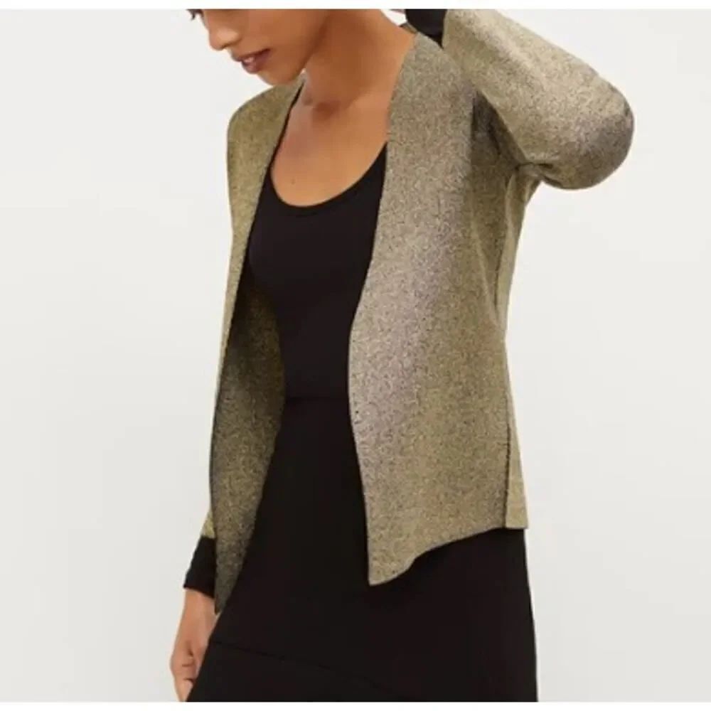 NWT M.M. Lafleur Woolf 3.0 Jardigan Gold Knit Sz. XS